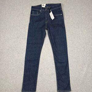 Brand New Vintage Levi's Size 24 Selvedge Cigarette Slim Leg Blue Jeans Italian